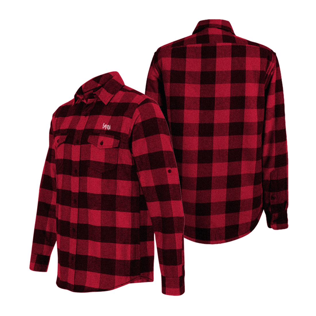 Branches Logo Flannel Shirt