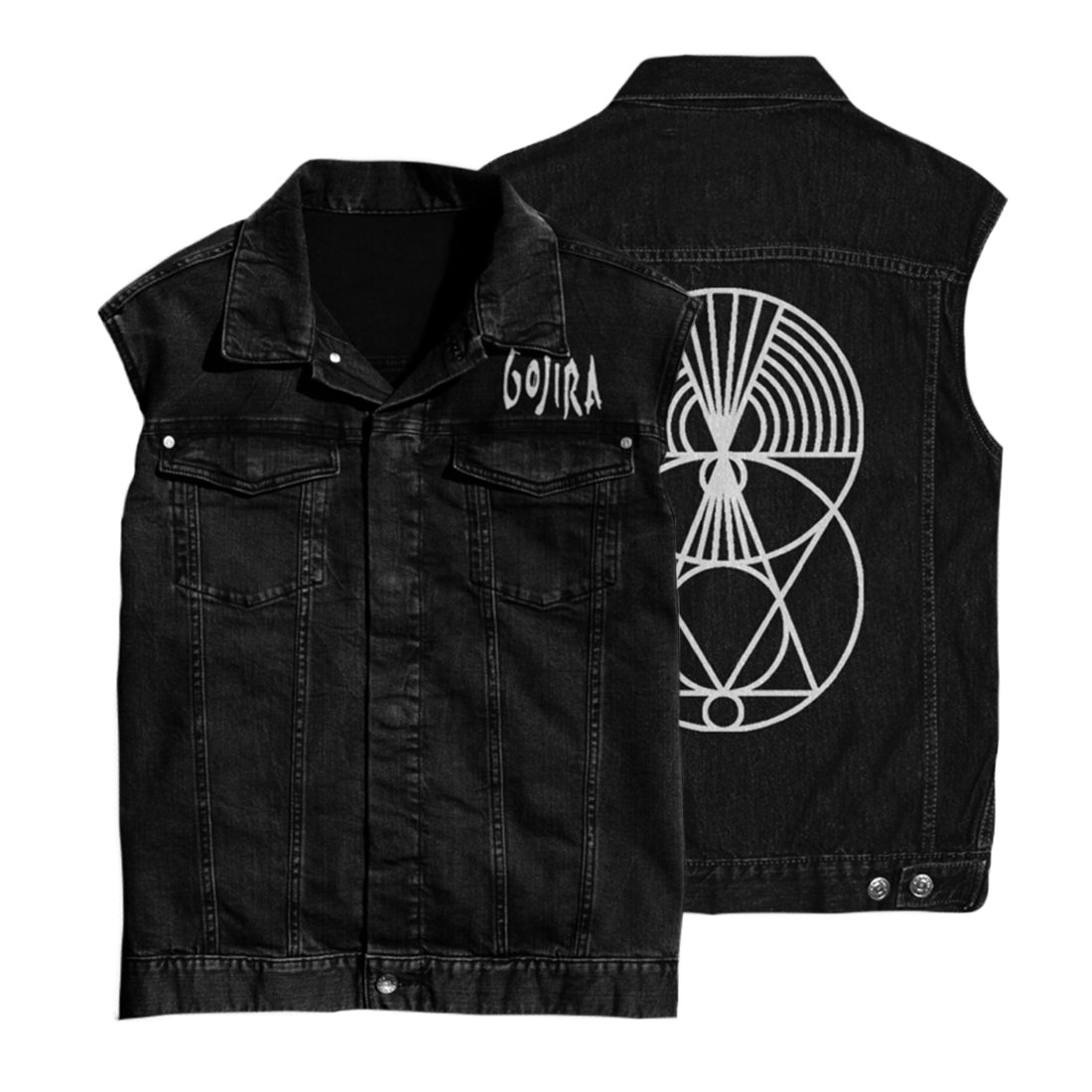 The Way of All Flesh Denim Vest