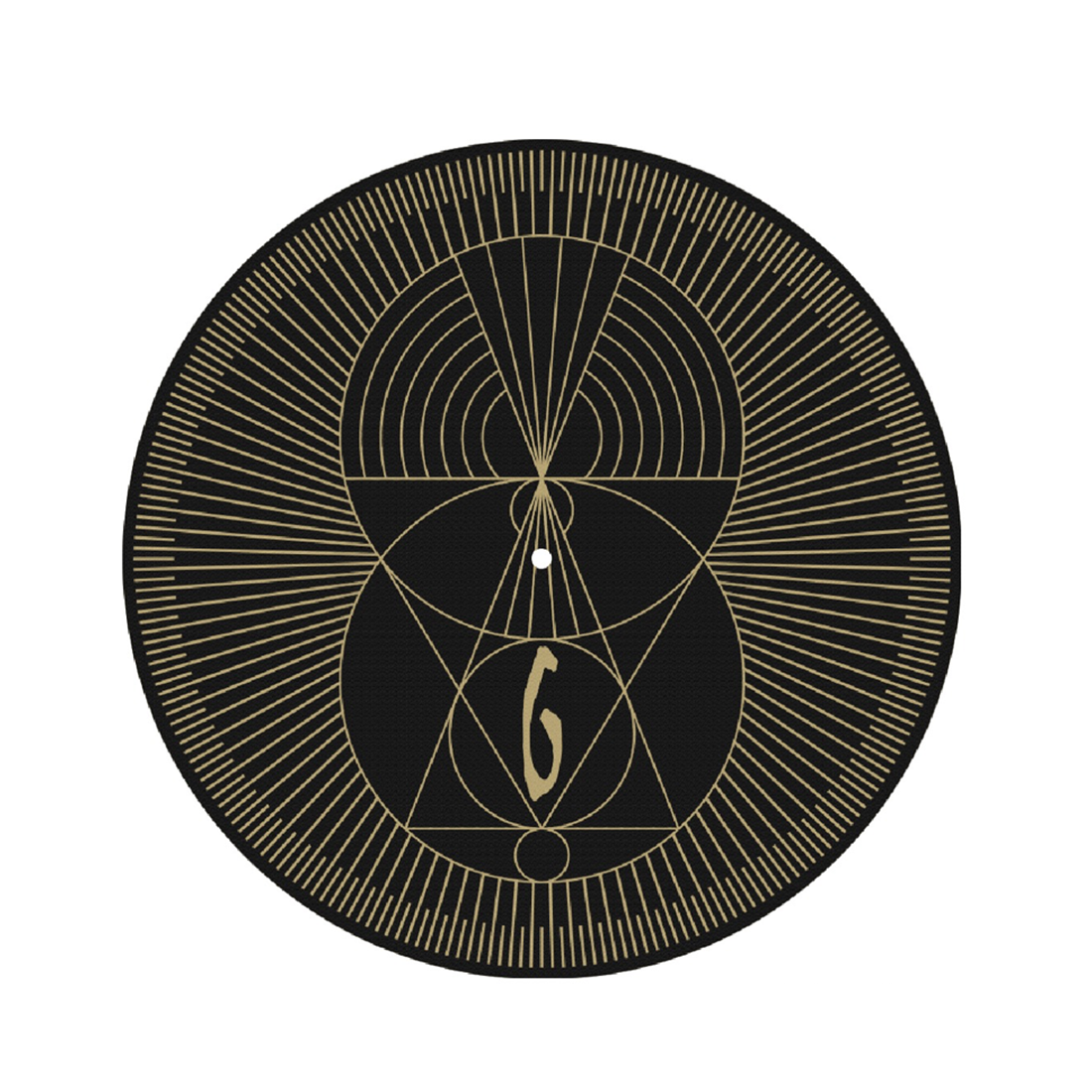 Turntable Slipmat (Drum Head Inspired Design)