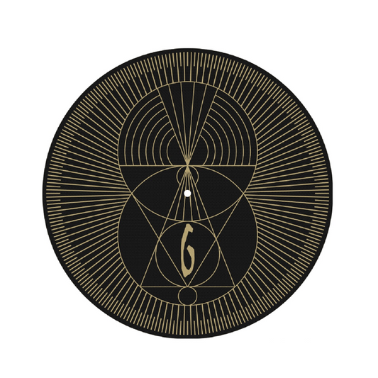Turntable Slipmat (Drum Head Inspired Design)