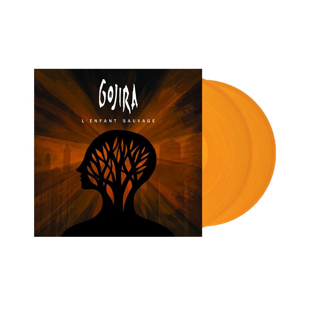 NEW outlet / SEALED Rare Exclusive Gojira Fortitude Colored Vinyl (Blue & Gold Swirl)