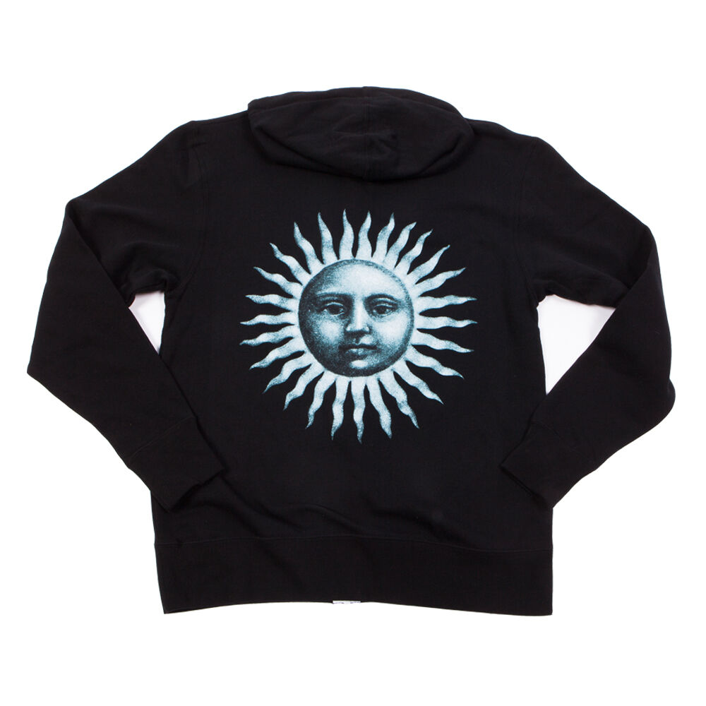 Pleasures sun print online cotton hoodie