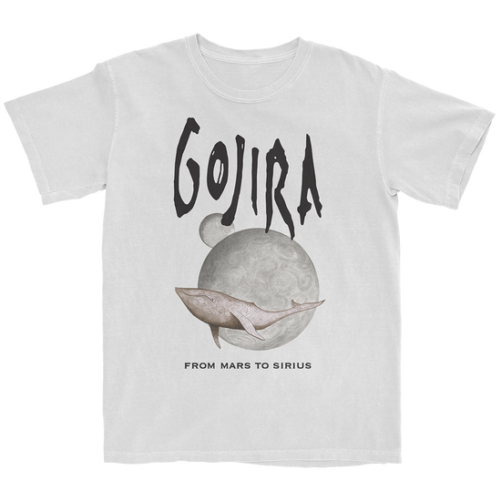 Whale From Mars White T-Shirt