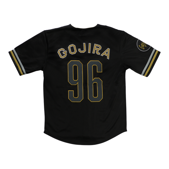 Gojira 96 Baseball Jersey (Black)