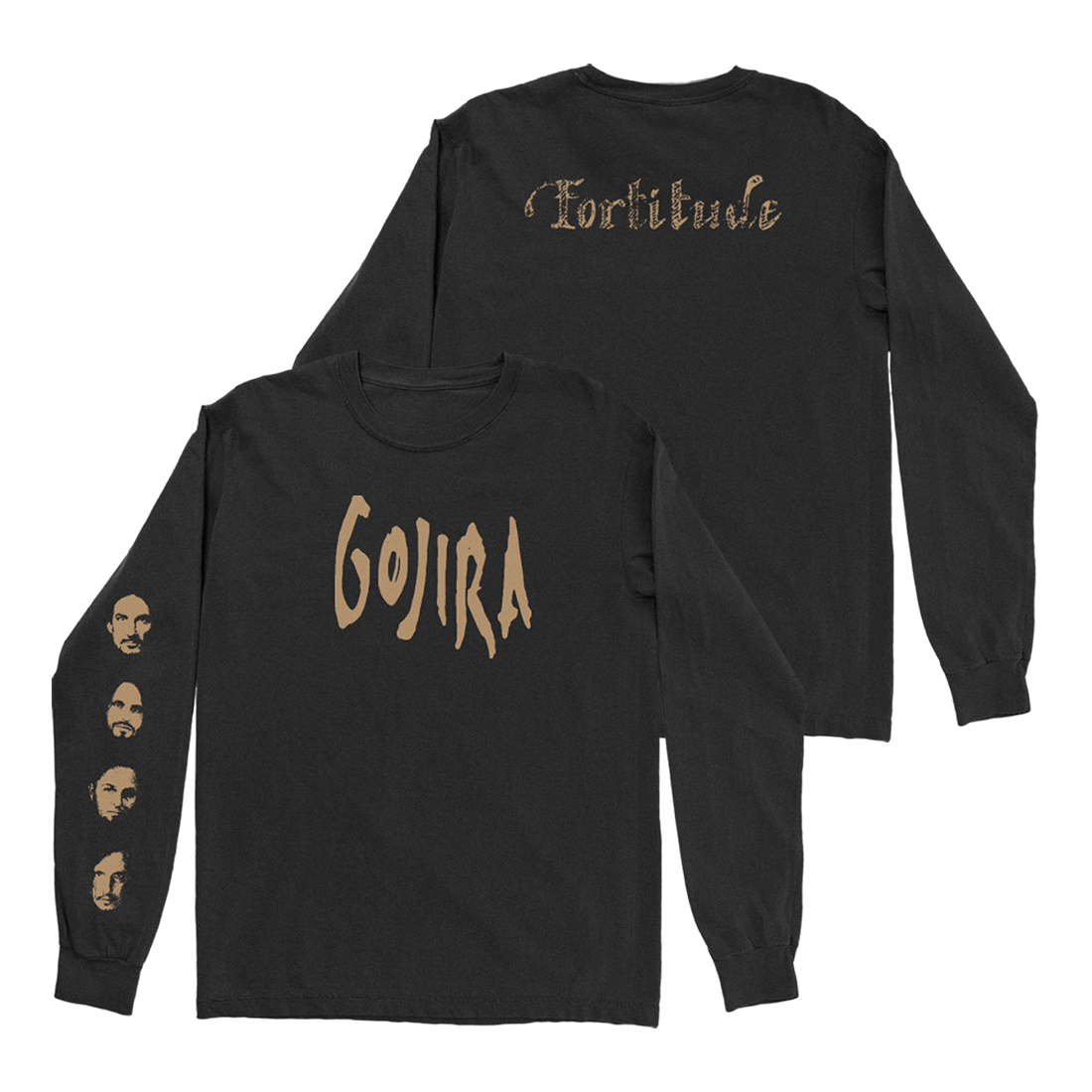 lunken eskortere Smuk kvinde Fortitude Faces Long Sleeve T-Shirt | GOJIRA Official Store